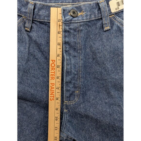 Bulwark FR Jeans Mens 33x37 Blue Flame Resistant Work Denim Safety Pants - Picture 5 of 14